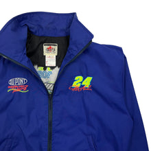 Load image into Gallery viewer, Jeff Gordon The Outlaw NASCAR Embroidered Zip-up Windbreaker - Size L

