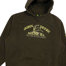 Load image into Gallery viewer, John Deere Trademark Pullover Hoodie - Size L/XL
