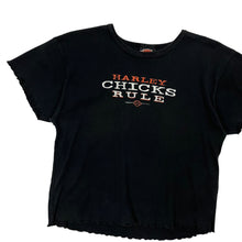 Load image into Gallery viewer, Women&#39;s Harley-Davidson Harley Chicks Rule Tee - Size XL
