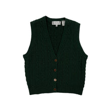 Load image into Gallery viewer, Knit Cardigan Sweater Vest - Size S
