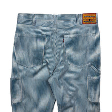 Load image into Gallery viewer, Levi's Hickory Striped Denim Work Jeans - Size 36"
