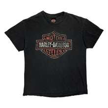 Load image into Gallery viewer, Sunbaked Harley-Davidson USA Made Logo Biker Tee - Size L
