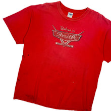 Load image into Gallery viewer, Distressed Driven By Faith Religious Parody Tee - Size XL
