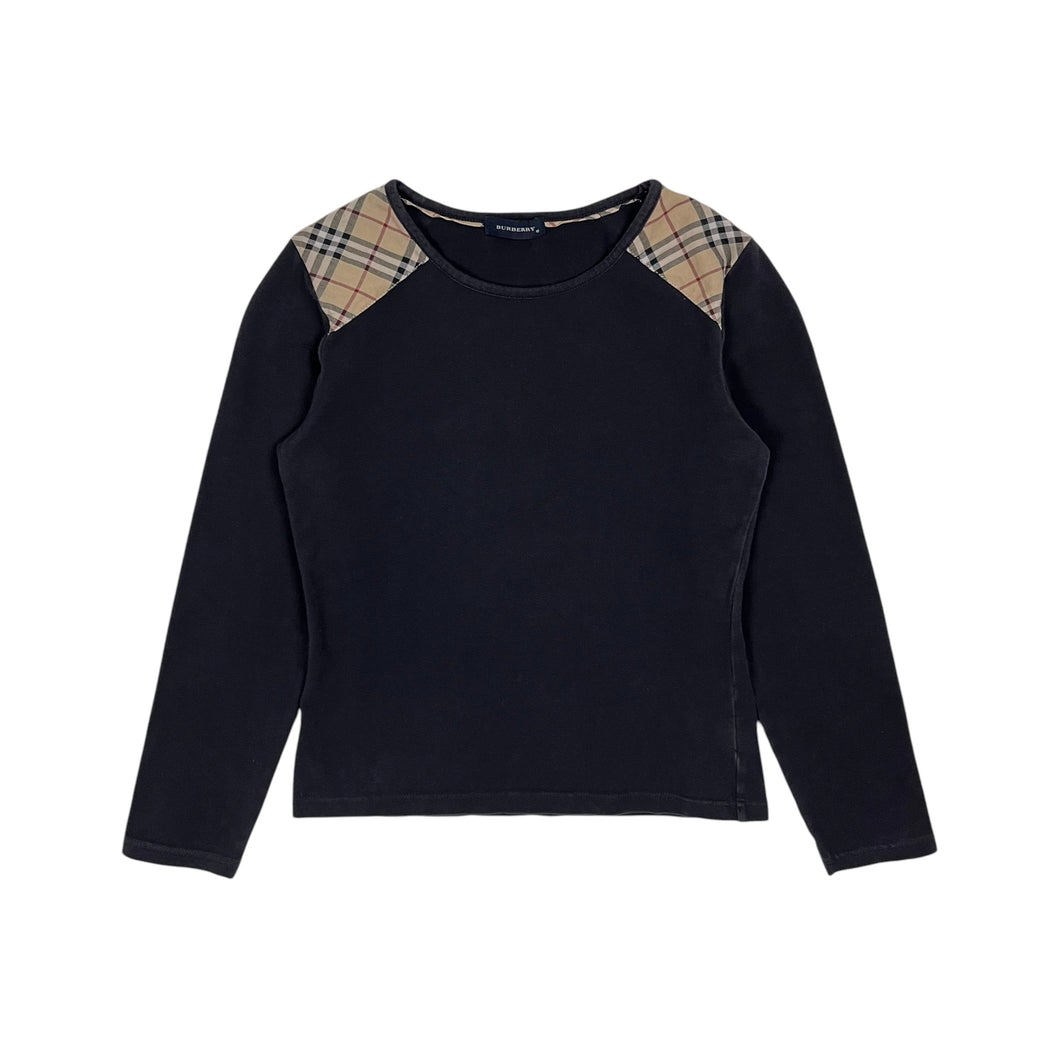 Women's Burberry Nova Check Long Sleeve - Size XS