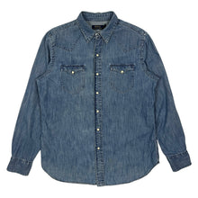 Load image into Gallery viewer, Polo By Ralph Lauren Pearl Snap Denim Button Up Shirt - Size XL

