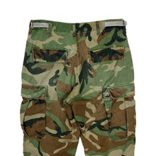 Load image into Gallery viewer, US Military Woodland Camo Fatigues - Size 30&quot;
