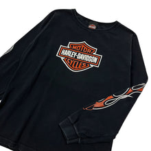 Load image into Gallery viewer, Women&#39;s Harley-Davidson Sparkle Classic Logo Long Sleeve - Size XL
