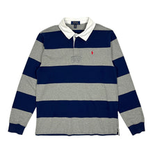 Load image into Gallery viewer, Polo By Ralph Lauren Striped Rugby Shirt - Size M
