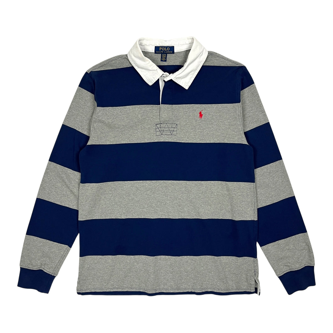 Polo By Ralph Lauren Striped Rugby Shirt - Size M