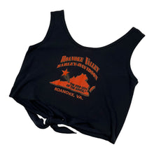 Load image into Gallery viewer, 1991 Women&#39;s Harley-Davidson Tie Up Crop Top - Size L
