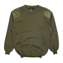 Load image into Gallery viewer, Barbour Suede Paneled Heavyweight Knit Sweater - Size XL
