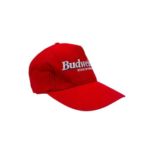 Load image into Gallery viewer, Budweiser King Of Beers Leather Strap Hat - Adjustable
