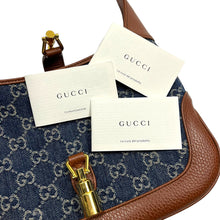 Load image into Gallery viewer, Gucci Jackie 1961 GG Denim Bag - O/S
