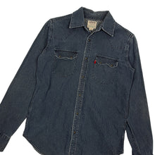 Load image into Gallery viewer, Levi's Hickory Stripe Denim Shirt - Size M
