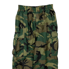 Load image into Gallery viewer, Women&#39;s Woodland Camo Nylon Cargo Pants - Size XS/S
