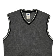 Load image into Gallery viewer, Ribbed Knit USA Made Sweater Vest - Size L
