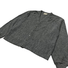Load image into Gallery viewer, Orlon Cropped Knit Cardigan - Size L
