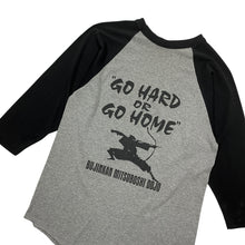 Load image into Gallery viewer, Martial Arts Go Hard Or Go Home Raglan - Size M/L
