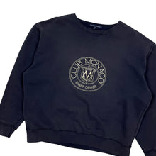 Load image into Gallery viewer, Club Monaco Banff Embroidered Crewneck Sweatshirt - Size XL
