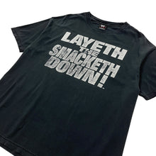 Load image into Gallery viewer, The Rock Layeth The Smacketh Down WWE Wrestling Tee - Size XL
