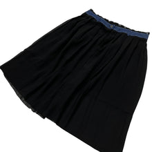 Load image into Gallery viewer, Women's Diesel Denim Waist Pleated Nylon Skirt - Size L
