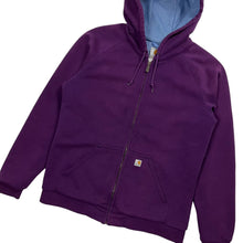 Load image into Gallery viewer, Carhartt For Women Heavyweight Lined Zip Up Hoodie - Size L
