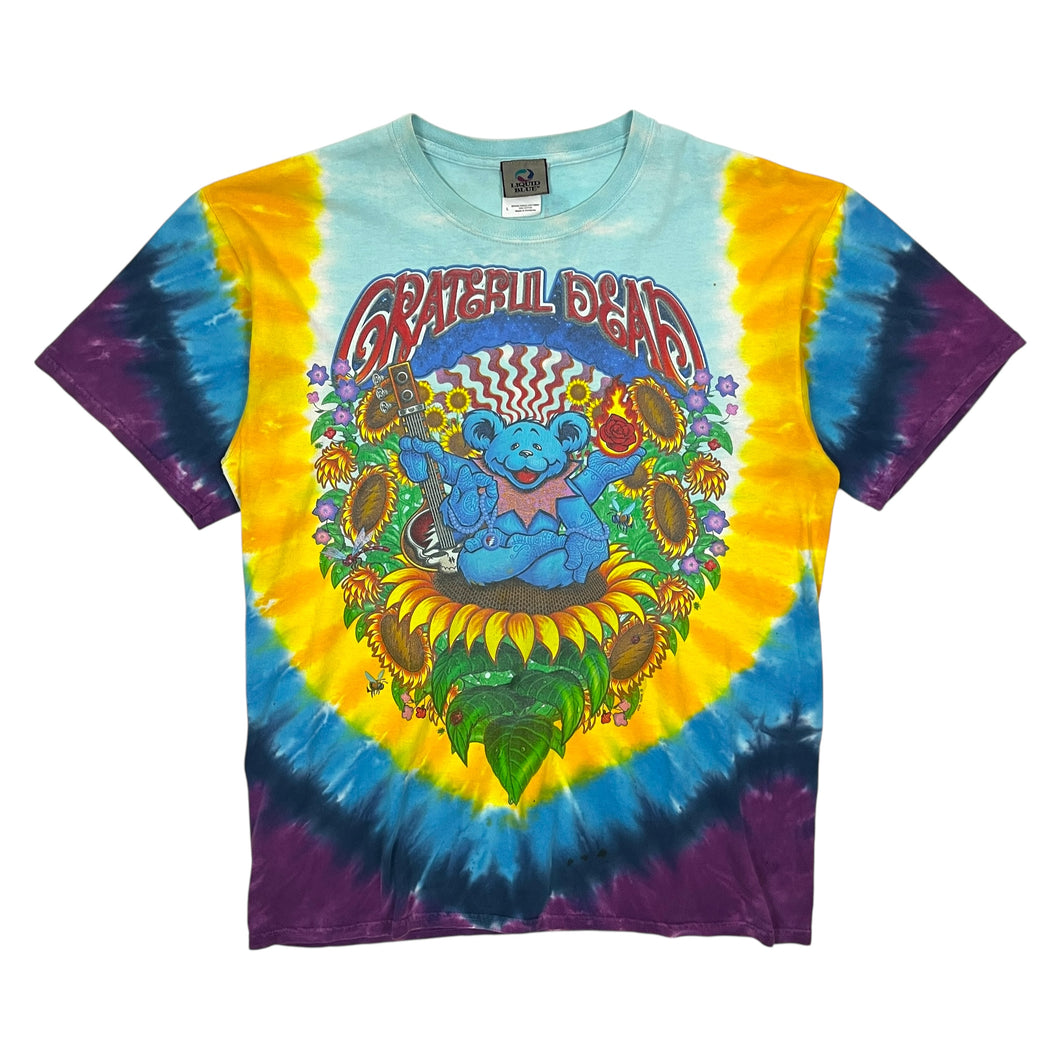 2006 Grateful Dead Inspiration Liquid Blue Tie Dye Tee - Size L