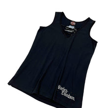 Load image into Gallery viewer, Women&#39;s Harley-Davidson Satin Trim Embroidered Tank - Size XL
