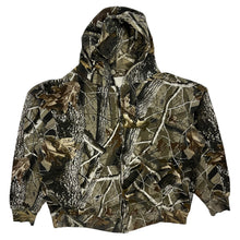 Load image into Gallery viewer, Realtree Hardwoods Camo Zip Up Hoodie - Size XL/XXL
