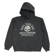Load image into Gallery viewer, Harley-Davidson Born To Be Bad Pullover Biker Hoodie - Size L
