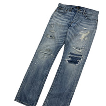 Load image into Gallery viewer, Polo By Ralph Lauren Varick Slim Repaired Denim Jeans - Size 34&quot;
