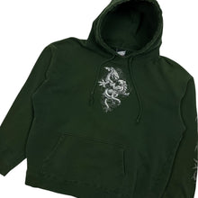 Load image into Gallery viewer, 2001 Top Heavy Tribal Dragon Battle Hoodie - Size L/XL

