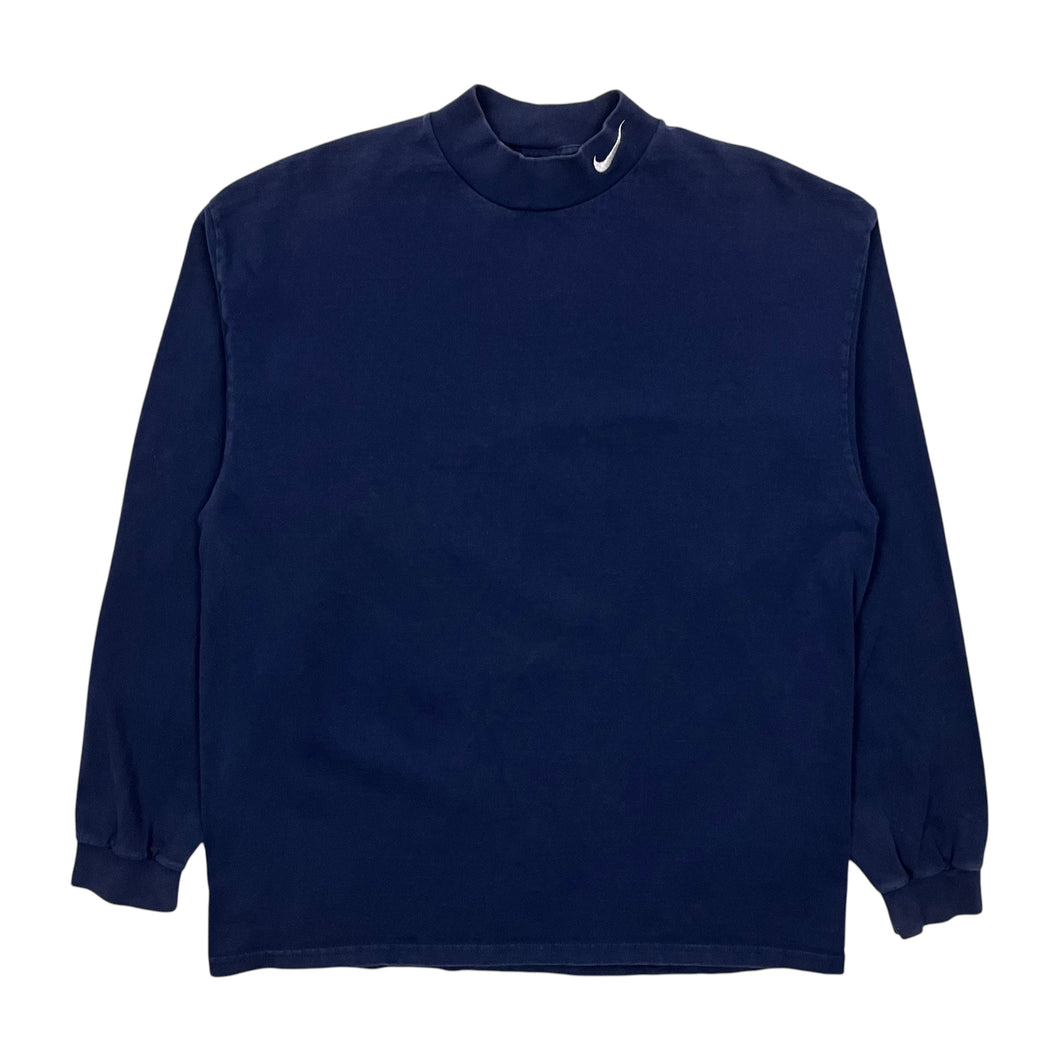 Nike Swoosh Mock Neck Longsleeve - Size XL