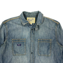 Load image into Gallery viewer, Diesel Chambray Button Up Shirt - Size M/L
