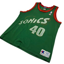 Load image into Gallery viewer, Champion Seattle Sonics Kemp 40 Basketball Jersey - Size L
