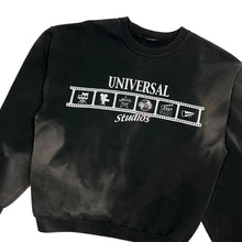 Load image into Gallery viewer, Bleached Out Universal Studios Crewneck Sweatshirt - Size M
