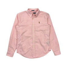 Load image into Gallery viewer, Women&#39;s Ralph Lauren Pinstripe Oxford Button Down - Size S/M
