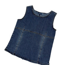 Load image into Gallery viewer, Women&#39;s Cut &amp; Sew Denim Top - Size XS
