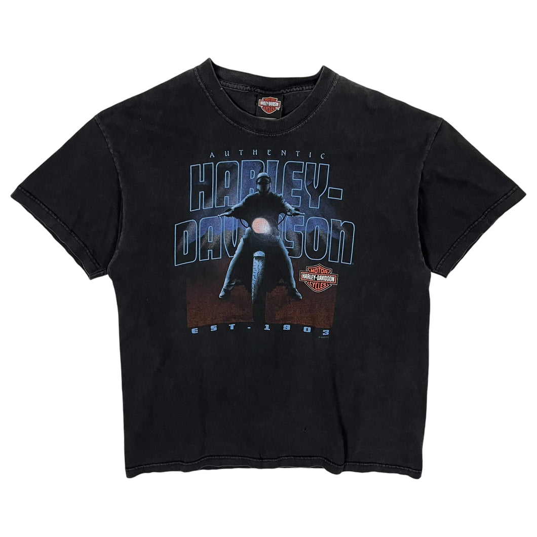 2003 Harley-Davidson Night Rider Tee - Size L