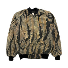 Load image into Gallery viewer, Neet Realtree Camo Bark Bomber Jacket - Size M
