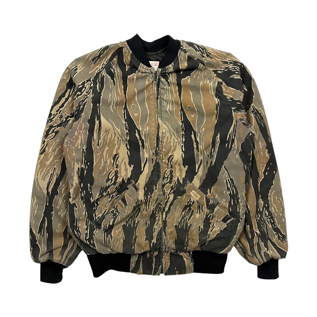 Neet Realtree Camo Bark Bomber Jacket - Size M