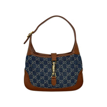 Load image into Gallery viewer, Gucci Jackie 1961 GG Denim Bag - O/S
