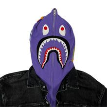 Load image into Gallery viewer, A Bathing Ape Shark Denim Trucker Jacket - Size XL
