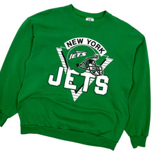 Load image into Gallery viewer, New York Jets USA Made Crewneck Sweatshirt - Size XL
