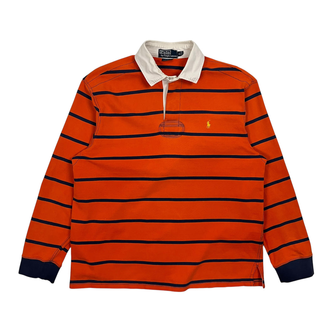 Polo By Ralph Lauren Striped Rugby Shirt - Size XL