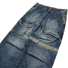 Load image into Gallery viewer, Marithé François Girbaud Shuttle Tape Denim Jeans - Size 32"
