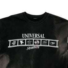 Load image into Gallery viewer, Bleached Out Universal Studios Crewneck Sweatshirt - Size M
