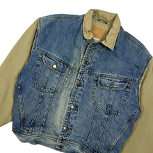 Load image into Gallery viewer, Two Tone Gap Denim Jacket - Size L
