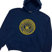 Load image into Gallery viewer, United States Navy Pullover Hoodie - Size L
