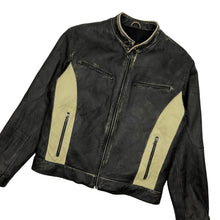Load image into Gallery viewer, Danier Café Racer Leather Jacket - Size M/L
